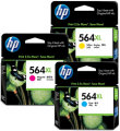 Genuine HP Inkjet Cartridge 564XL Color (High Yield)