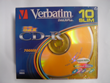 Verbatim CD-R 80min Colour Slim Case 52x 10pk (P/N:41849)