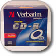 Verbatim CD-R with case. 10pk (P/N:41846)