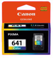 Genuine Canon Inkjet Cartridge CL-641 Color