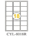 A4 Computer Label (18pcs with border) (CYL-8018R)