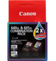 Genuine Canon Inkjet Cartridge PG-640XL Black + CL-641XL Colork (High Yield)