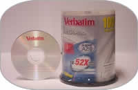 Verbatim CD-R Non AZ0 100pk (P/N:94554)