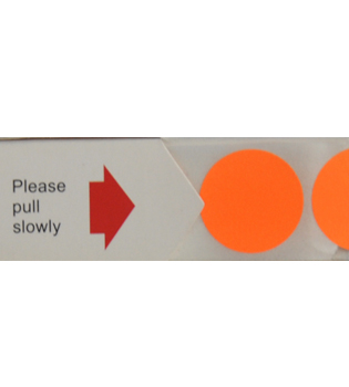 Roll Sticker Orange (RS-OE-02)