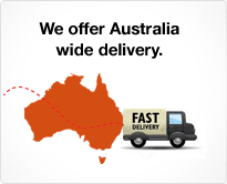 We offer Australia wide delivery